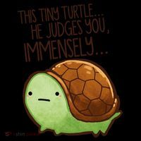 This Turtle.. He Judges You. Sustainable Bucket Hat