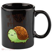 This Turtle.. He Judges You. 11oz C Handle Ceramic Mug