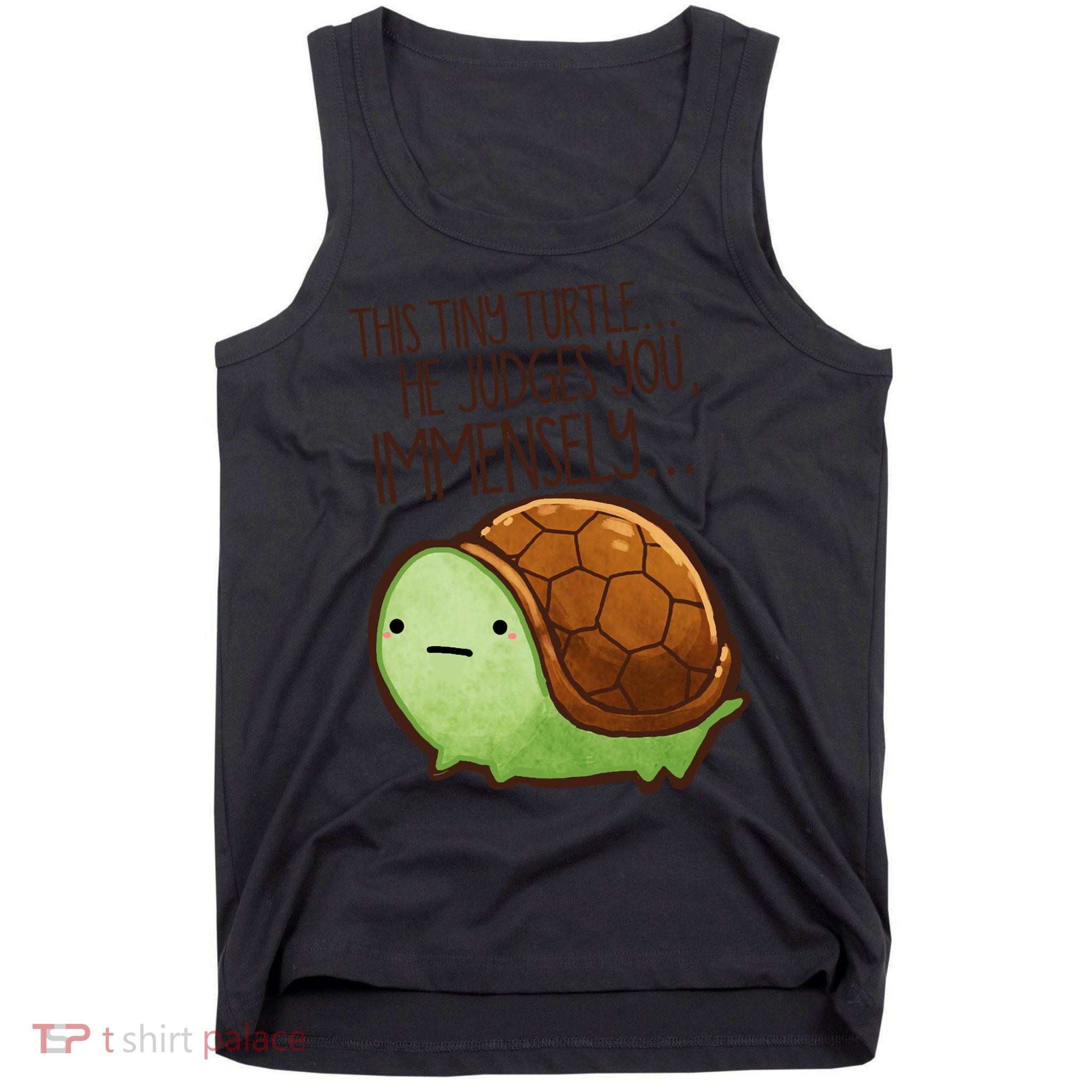 This Turtle.. He Judges You. Tank Top