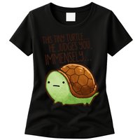 This Turtle.. He Judges You. Womens T-Shirt