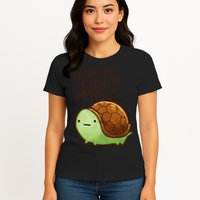 This Turtle.. He Judges You. Womens T-Shirt