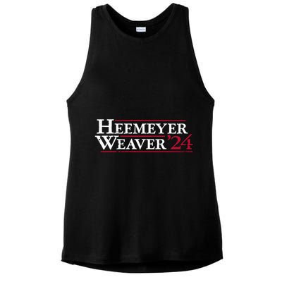 Tristar Trading Heemeyer & Weaver 2024 Killdozer For President Ladies PosiCharge Tri-Blend Wicking Tank