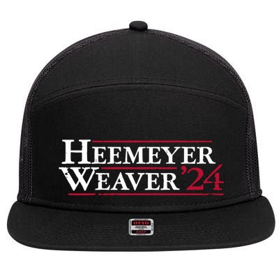 Tristar Trading Heemeyer & Weaver 2024 Killdozer For President 7 Panel Mesh Trucker Snapback Hat