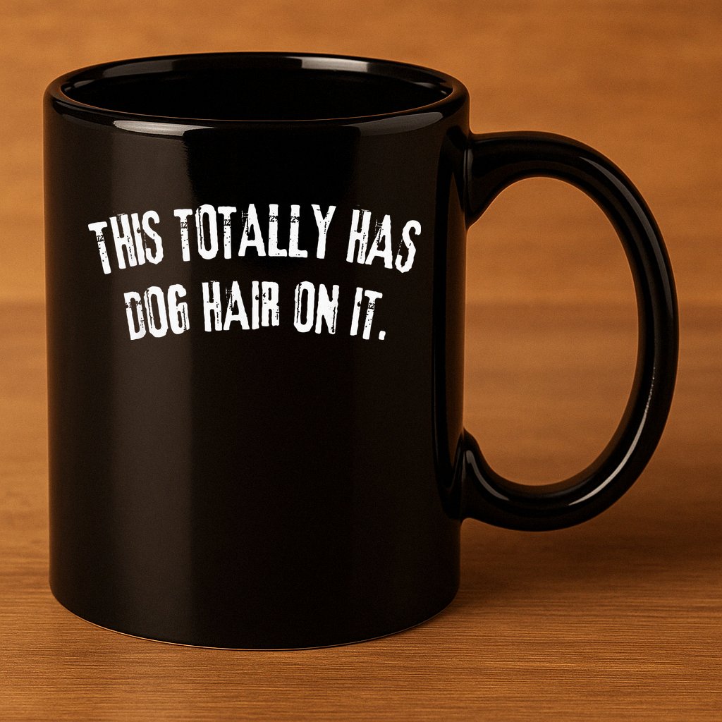 This Totally Has Dog Hair On It 11oz C Handle Ceramic Mug