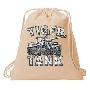 Tiger Tank Historical World War 2 Ww2 German Panzer History Drawstring Bag