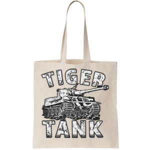 Tiger Tank Historical World War 2 Ww2 German Panzer History Tote Bag