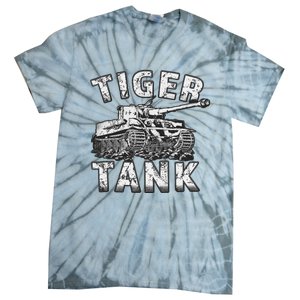 Tiger Tank Historical World War 2 Ww2 German Panzer History Tie-Dye T-Shirt