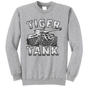 Tiger Tank Historical World War 2 Ww2 German Panzer History Tall Sweatshirt