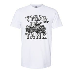 Tiger Tank Historical World War 2 Ww2 German Panzer History Softstyle CVC T-Shirt