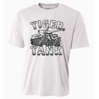 Tiger Tank Historical World War 2 Ww2 German Panzer History Cooling Performance Crew T-Shirt