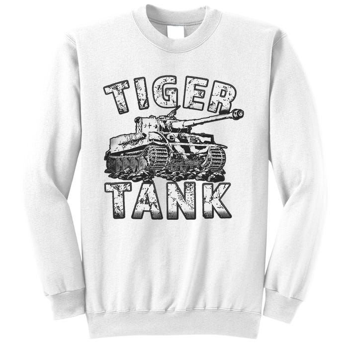 Tiger Tank Historical World War 2 Ww2 German Panzer History Sweatshirt