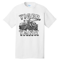 Tiger Tank Historical World War 2 Ww2 German Panzer History Tall T-Shirt