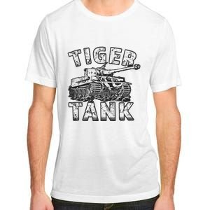 Tiger Tank Historical World War 2 Ww2 German Panzer History Adult ChromaSoft Performance T-Shirt