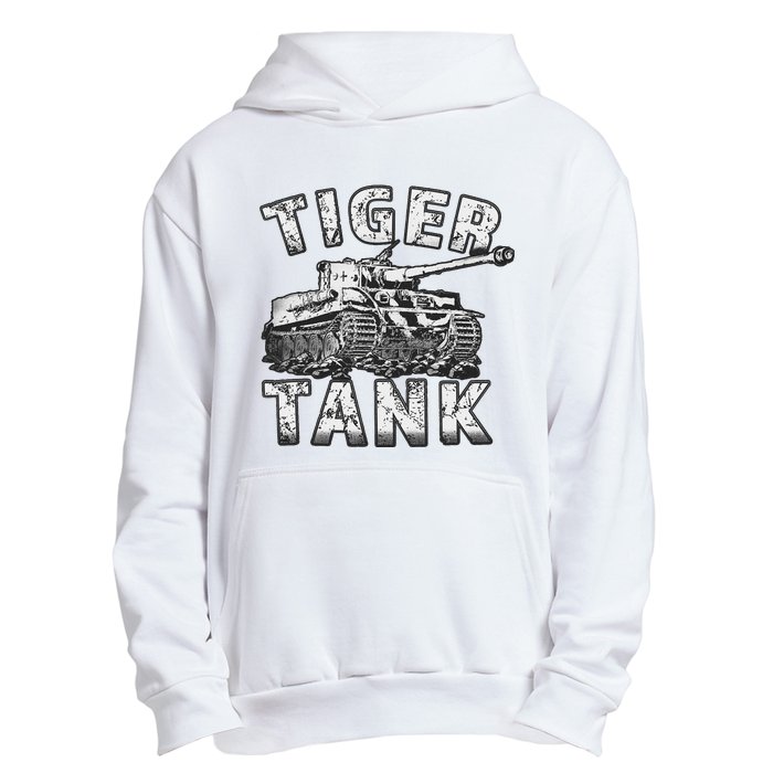 Tiger Tank Historical World War 2 Ww2 German Panzer History Urban Pullover Hoodie