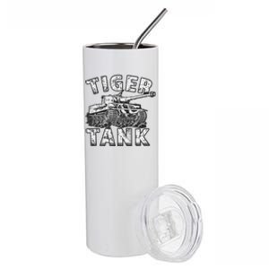 Tiger Tank Historical World War 2 Ww2 German Panzer History Stainless Steel Tumbler