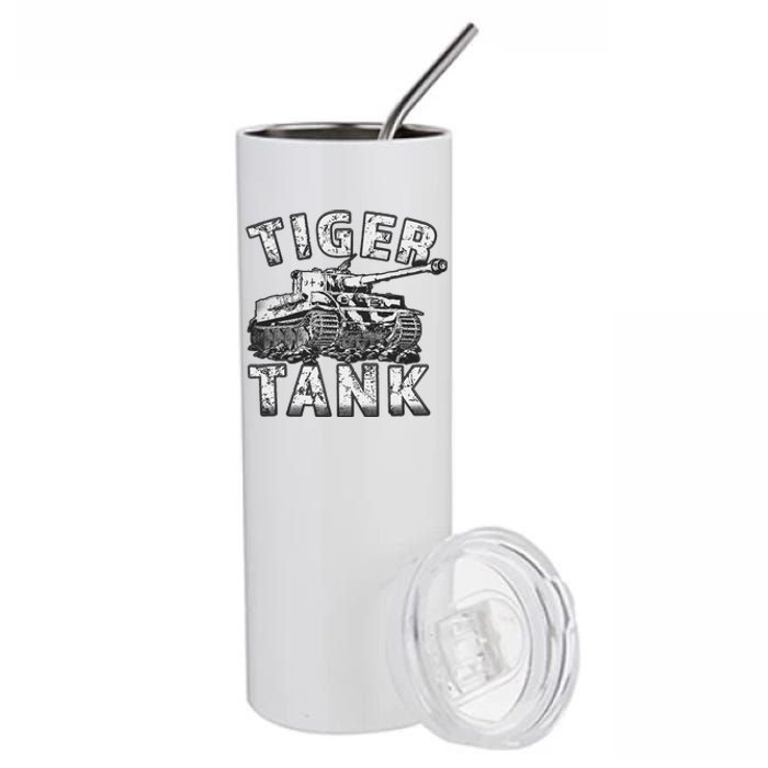 Tiger Tank Historical World War 2 Ww2 German Panzer History Stainless Steel Tumbler