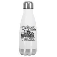 Tiger Tank Historical World War 2 Ww2 German Panzer History Stainless Steel Insulated Water Bottle