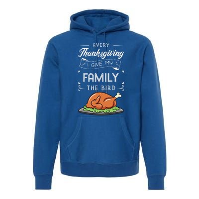 Thanksgiving Turkey Holiday Feast Harvest Blessing Gift Idea Premium Hoodie