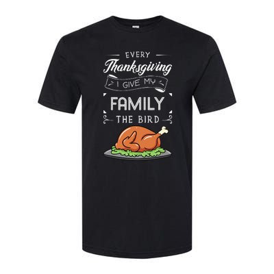 Thanksgiving Turkey Holiday Feast Harvest Blessing Gift Idea Softstyle® CVC T-Shirt