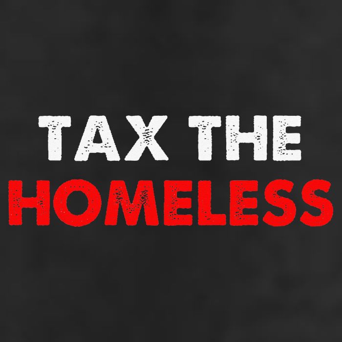 Tax The Homeless Apparel 7 Panel Mesh Trucker Snapback Hat