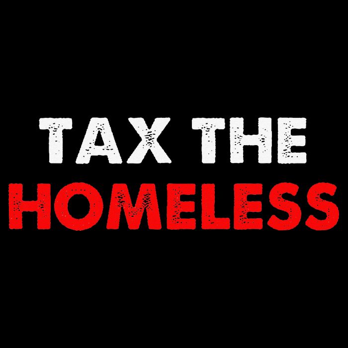 Tax The Homeless Apparel Drawstring Bag