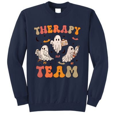 Therapy Team Halloween Slp Ot Pt Tall Sweatshirt