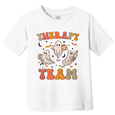 Therapy Team Halloween Slp Ot Pt Toddler T-Shirt