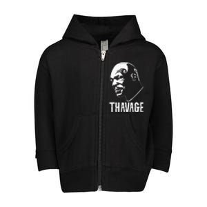 Thavage Toddler Zip Fleece Hoodie