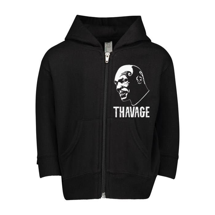 Thavage Toddler Zip Fleece Hoodie