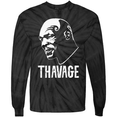 Thavage Tie-Dye Long Sleeve Shirt