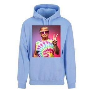 Trump Tiedye Hippie Sunglasses – Funny Peace Symbol Donald Unisex Surf Hoodie