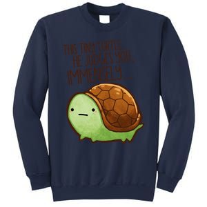 This Turtle.. He Judges You. Sweatshirt