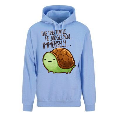 This Turtle.. He Judges You. Unisex Surf Hoodie