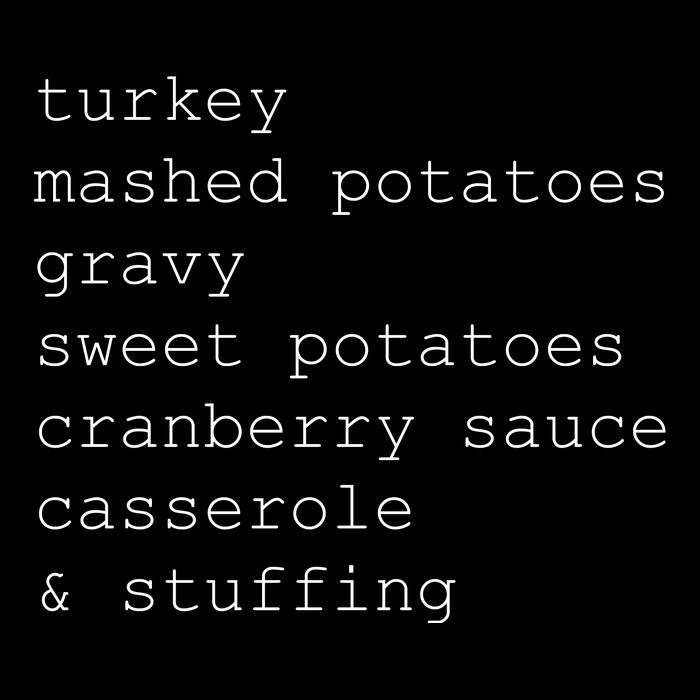 Turkey Thanksgiving Holiday Food Guide Baby Bodysuit