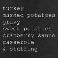 Turkey Thanksgiving Holiday Food Guide Hat