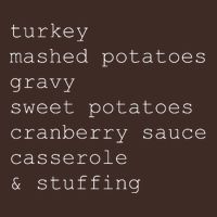 Turkey Thanksgiving Holiday Food Guide Cooling Performance Crew T-Shirt