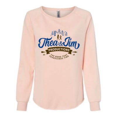 Thea&Jim Womens California Wash Sweatshirt