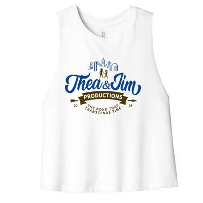 Thea&Jim Women's Racerback Cropped Tank