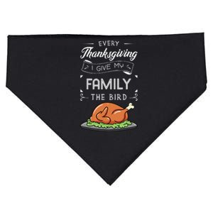 Thanksgiving Turkey Holiday Feast Harvest Blessing USA-Made Doggie Bandana