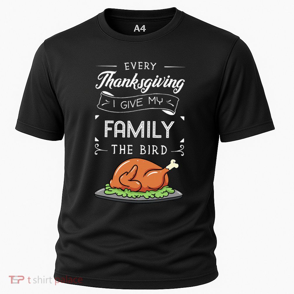 Thanksgiving Turkey Holiday Feast Harvest Blessing Cooling Performance Crew T-Shirt