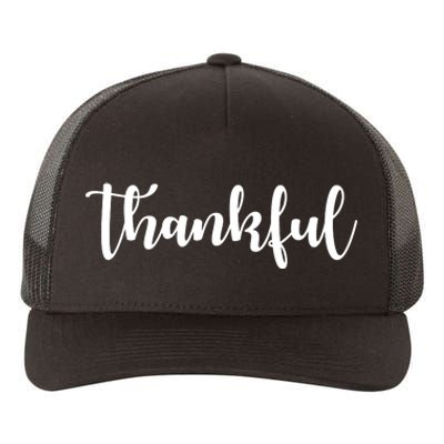 Thankful Yupoong Adult 5-Panel Trucker Hat