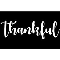 Thankful Bumper Sticker