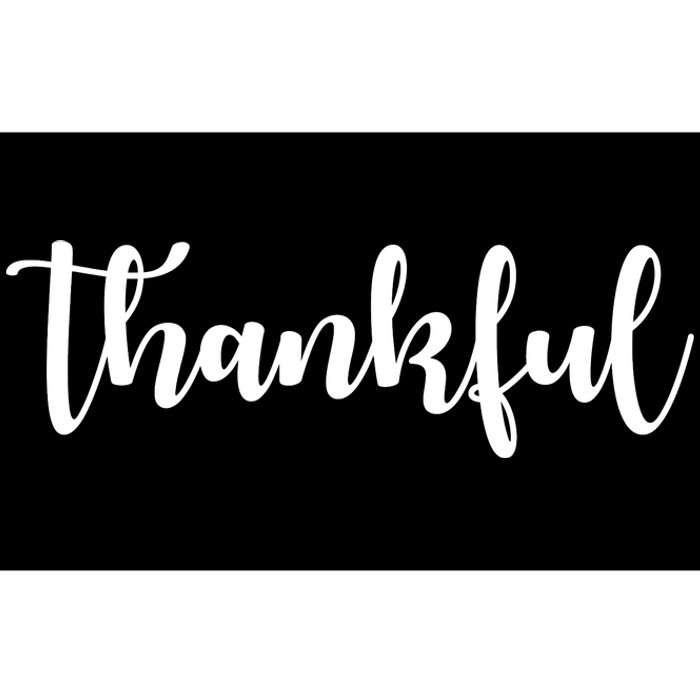 Thankful Bumper Sticker