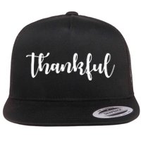 Thankful Flat Bill Trucker Hat