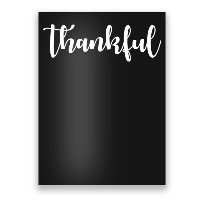 Thankful Poster