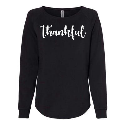 Thankful Womens California Wash Sweatshirt