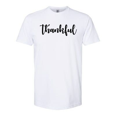 Thankful Softstyle CVC T-Shirt