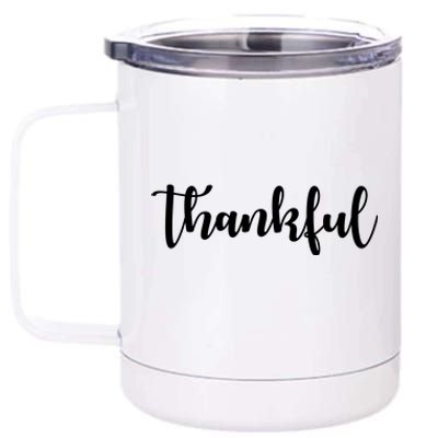 Thankful 12 oz Stainless Steel Tumbler Cup