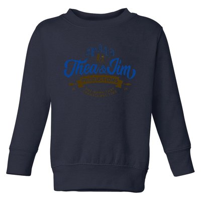 Thea&Jim Toddler Sweatshirt