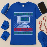 Tech The Halls Computer Geek Ugly Christmas Cool Gift T-Shirt